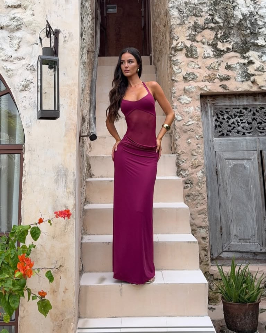 Sasha Therese Sariya Maxi - Ruby