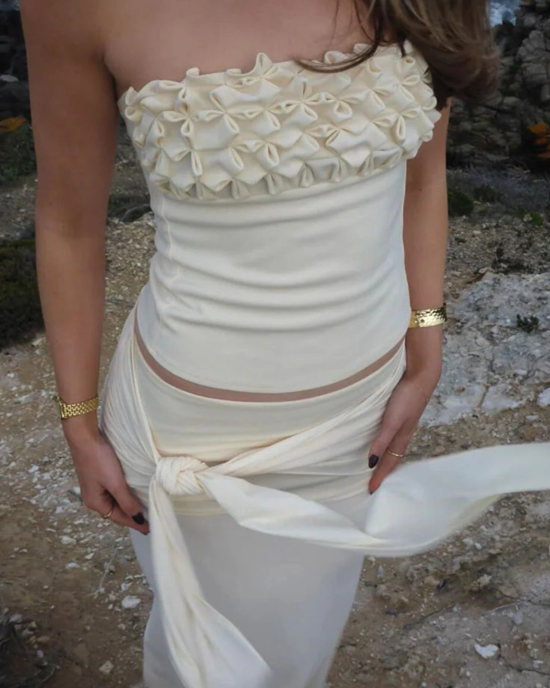 Ance Gria Jude Set - Ivory