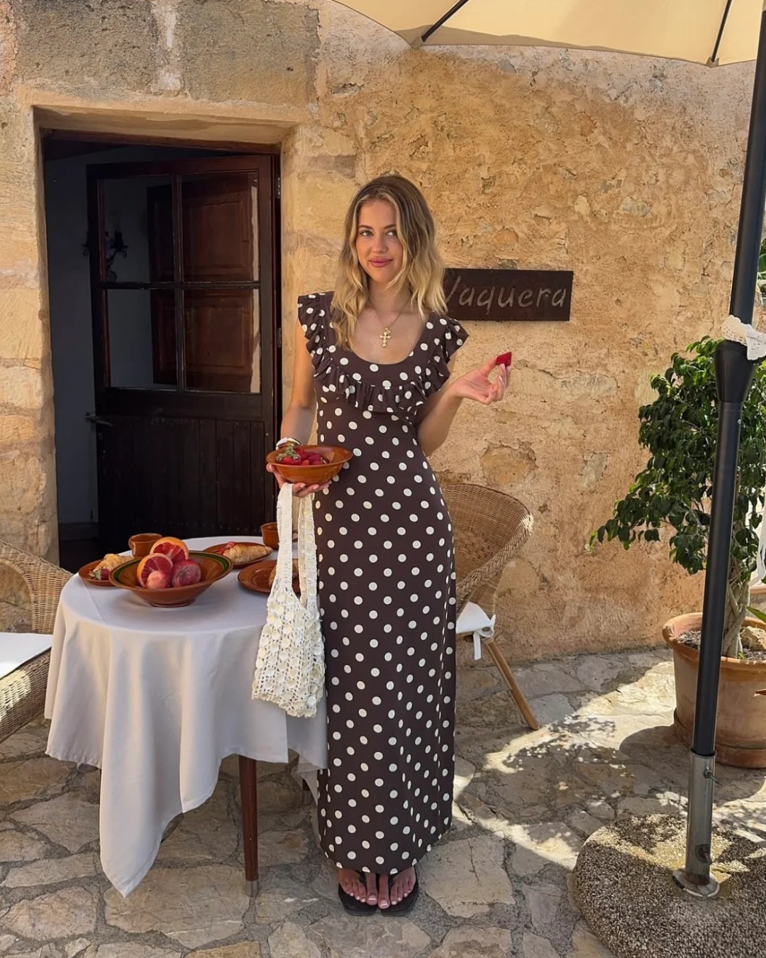 Design By Si Luna Maxi - Brown