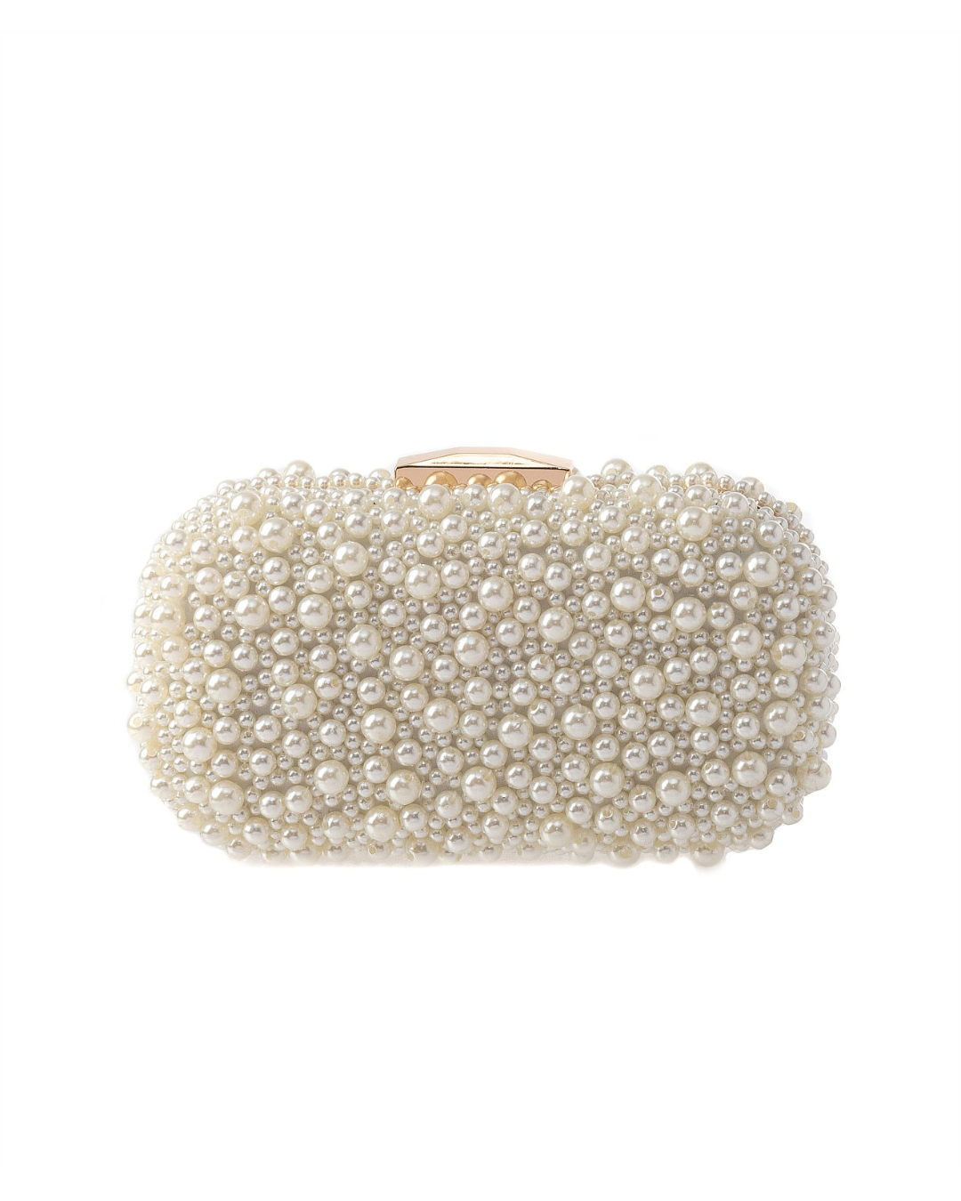 Gregory Ladner Pearl Beaded Clutch