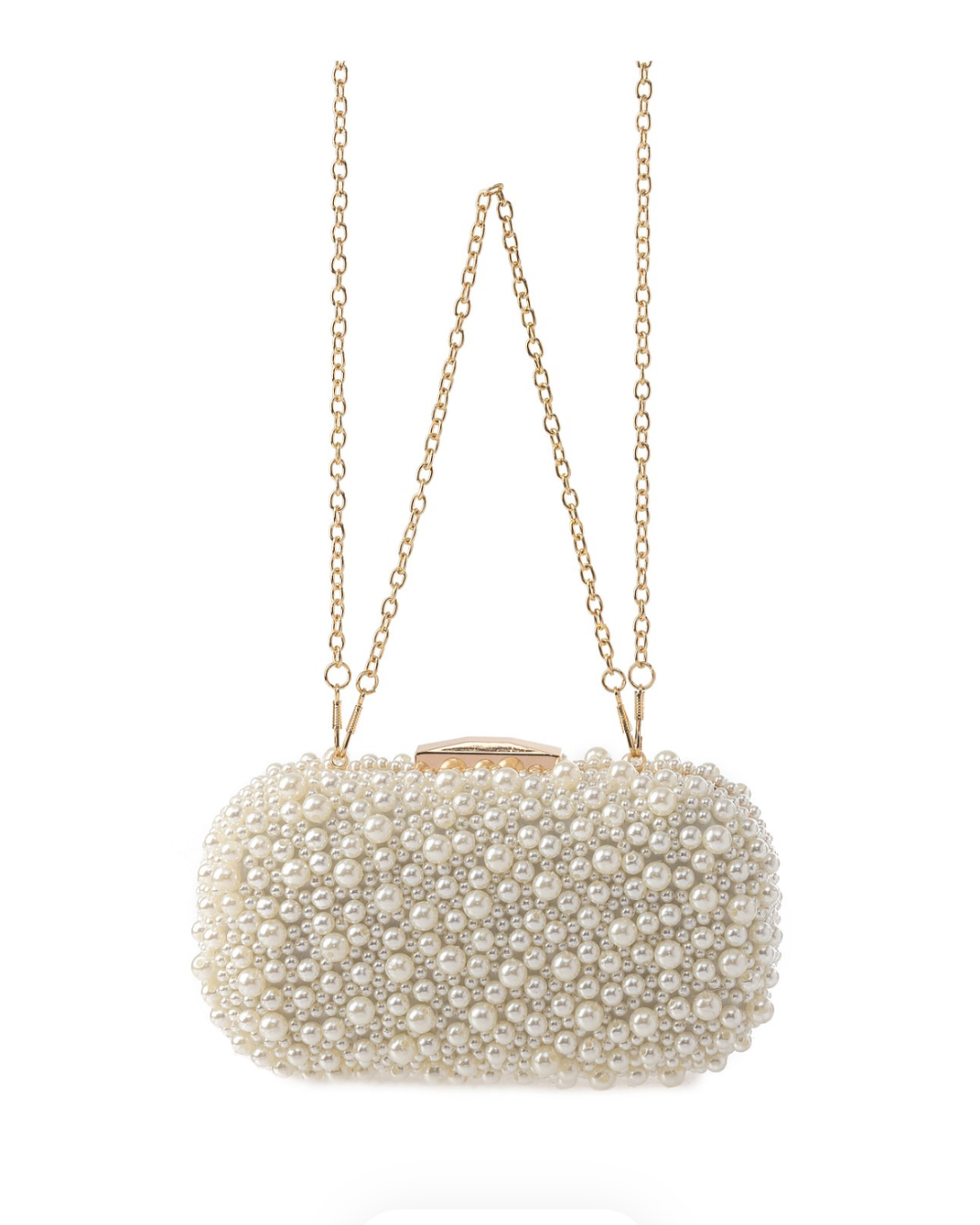 Gregory Ladner Pearl Beaded Clutch