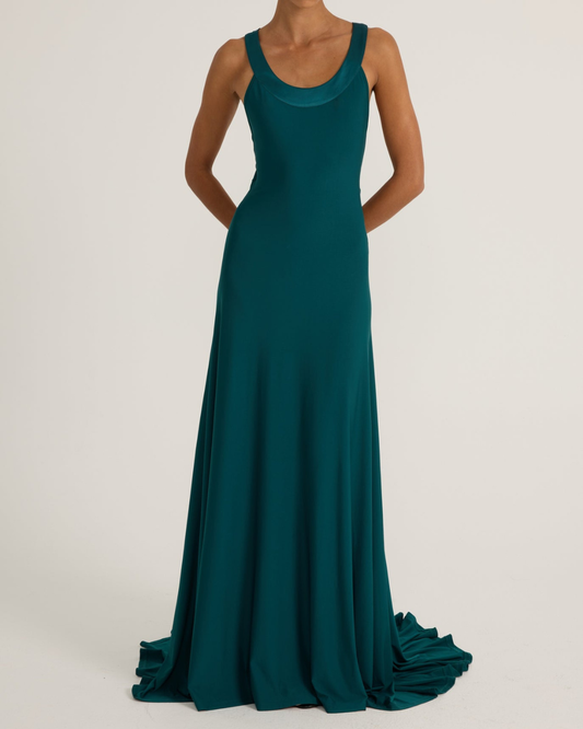 Ance Gria Rina Gown - Teal