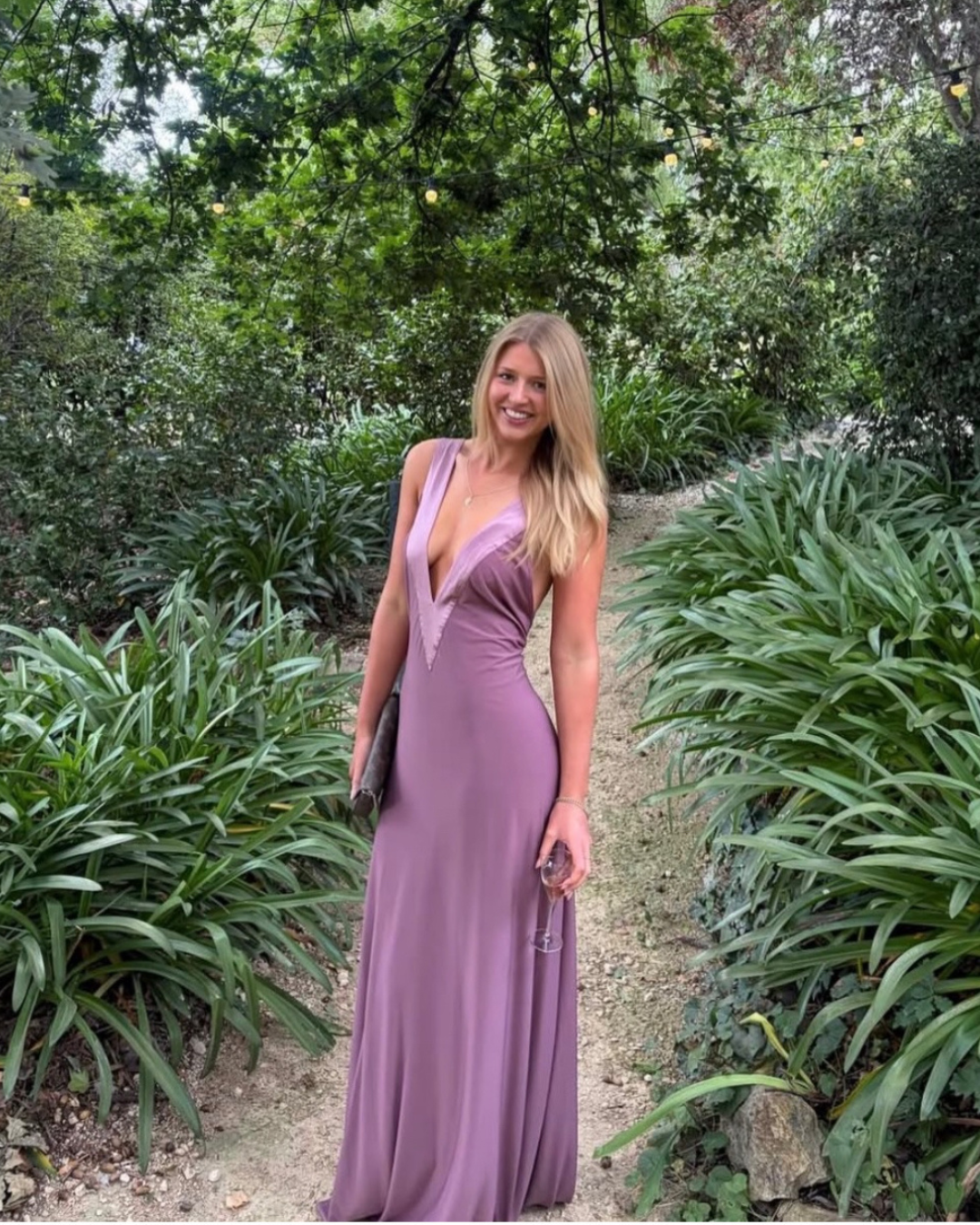 Ance Gria Rosa Gown - Mauve