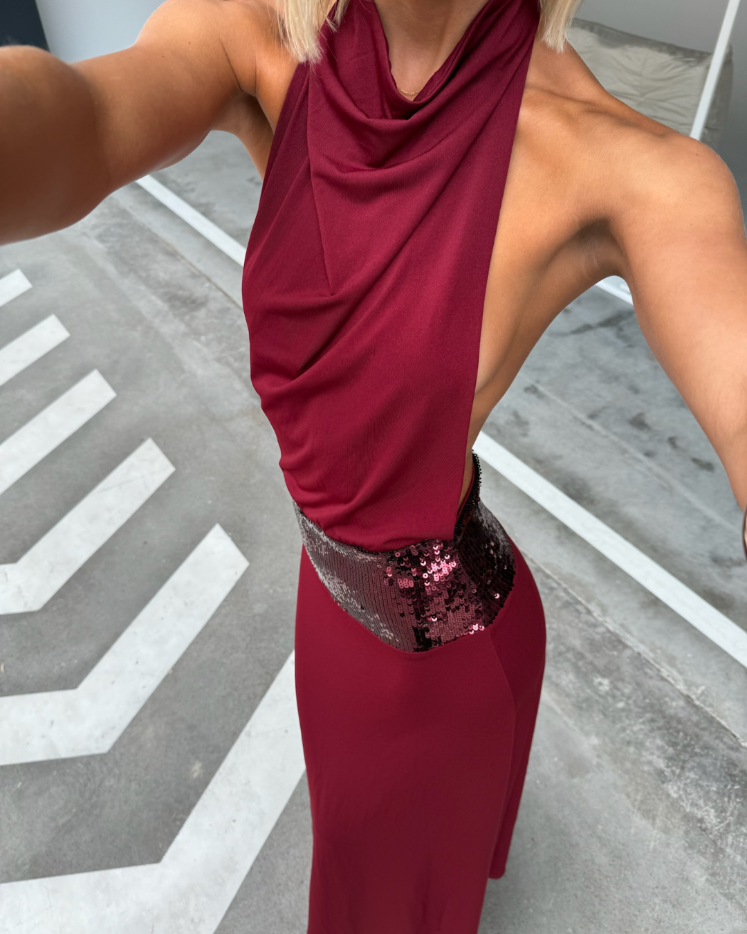 Ance Gria Adele Gown - Wine