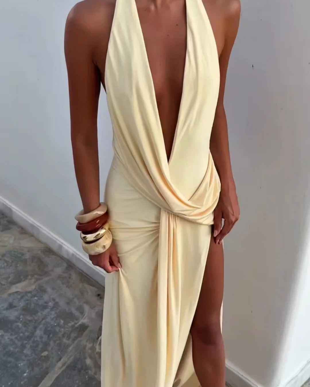 Natalie Rolt Winona Gown - Yellow