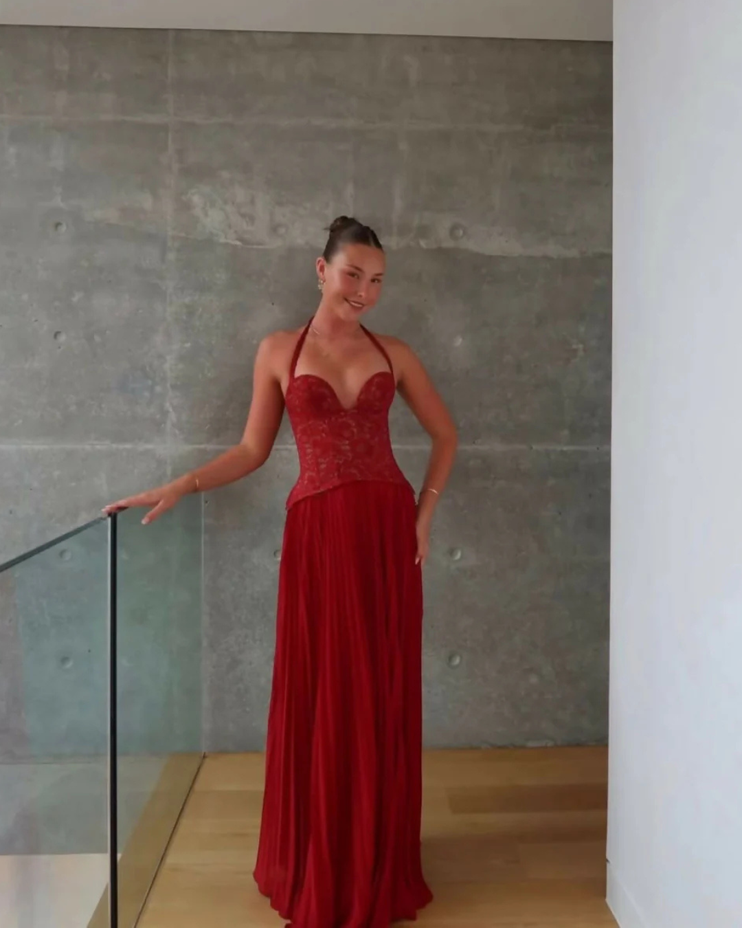 Fenity Gaia Dress - Red