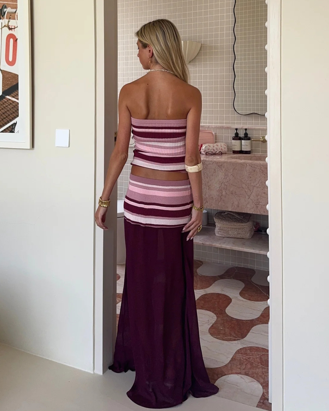 Desero Jacare Sardinia Set - Rose