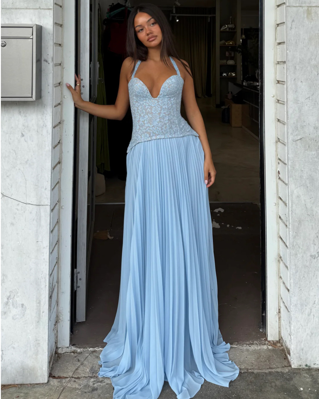 Fenity Gaia Dress - Blue