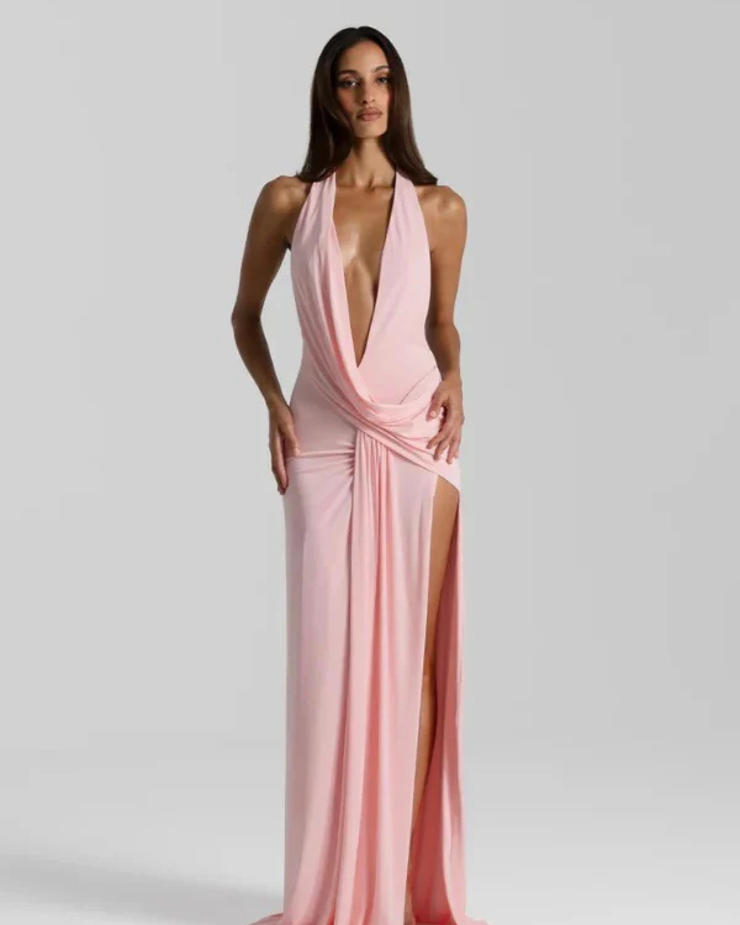 Natalie Rolt Winona Gown - Blossom Pink