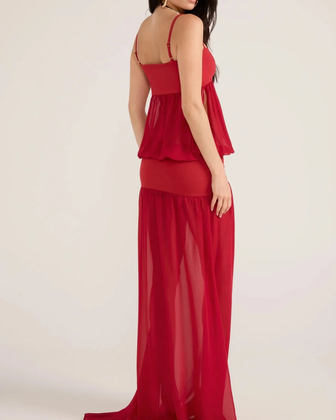 Ance Gria Romeo Gown - Red
