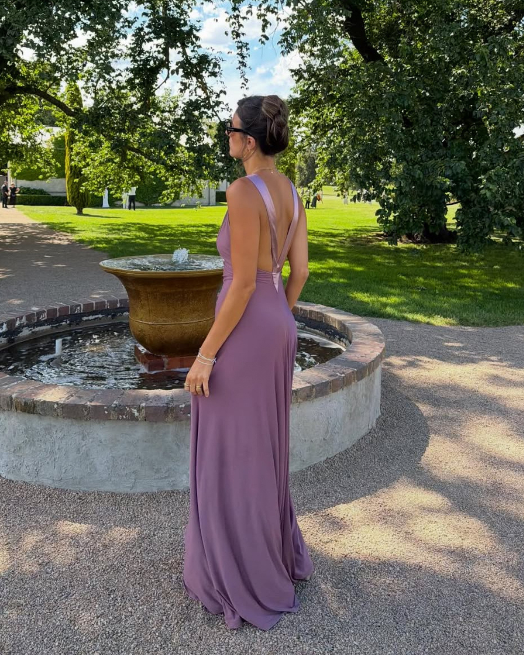 Ance Gria Rosa Gown - Mauve