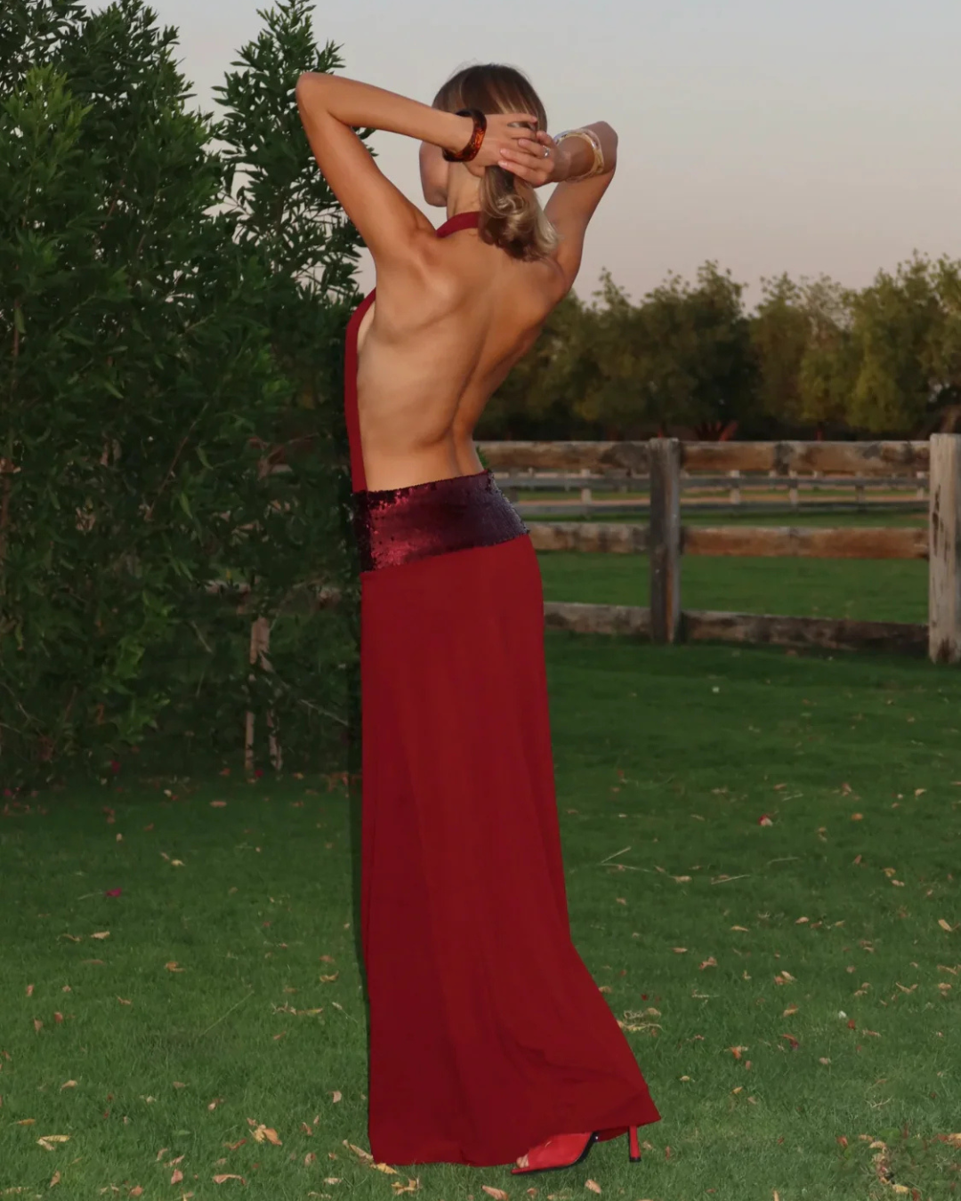 Ance Gria Adele Gown - Wine