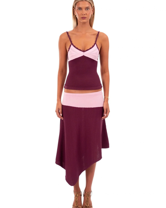 I Am Delilah Camilla Tank Set - Berry
